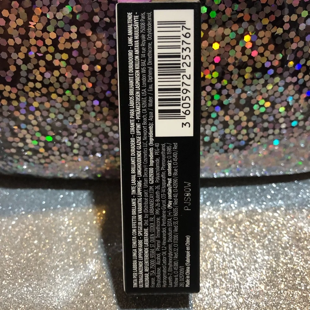 BNIB! Urban Decay Wired Lip Chemistry Lasting Glassy Tint in GRAVITY
